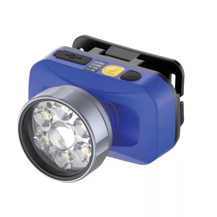 18650 Powered White Laser LED Headlamp ສໍາລັບການນໍາໃຊ້ນອກ