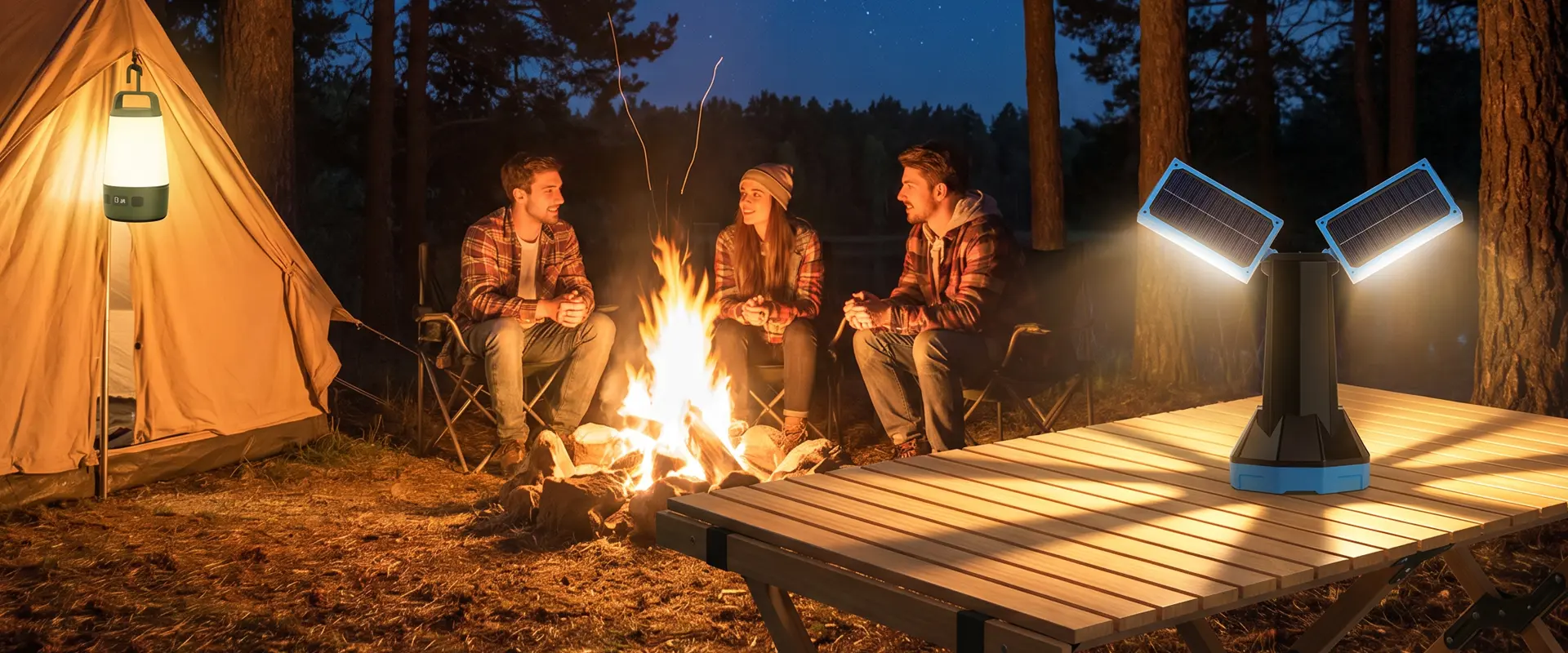 ໂຮງງານຜະລິດແສງ LED Camping ປະເທດຈີນ