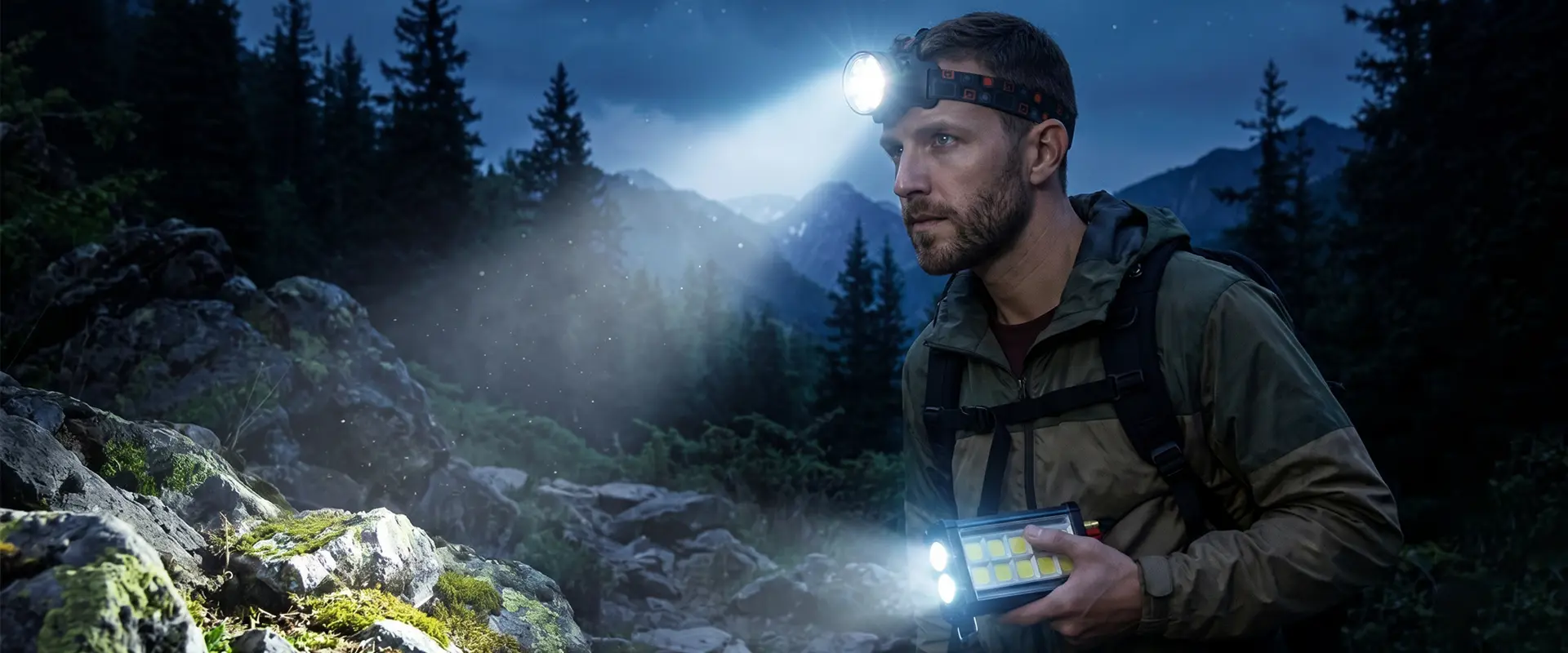Forest Tiger Professional LED Headlamp - ໂຮງງານຜະລິດ OEM ໂດຍກົງ