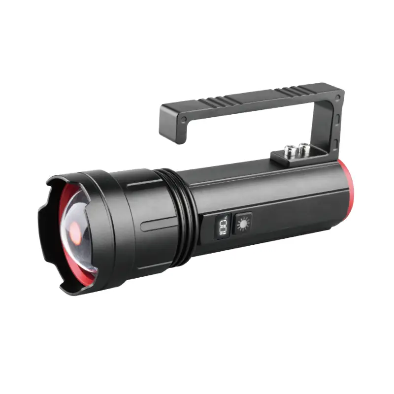 50W White Laser Handheld Flashlight ສາມາດສາກໄຟໄດ້