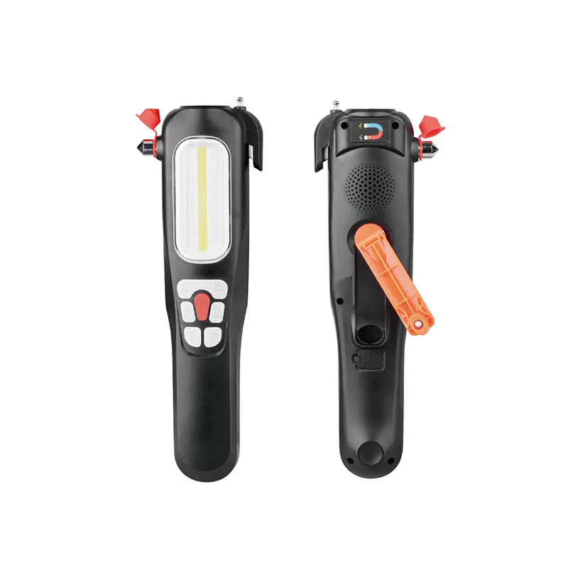 7-in-1 Multifunctional Car Emergency Light Work with Escape Hammer
