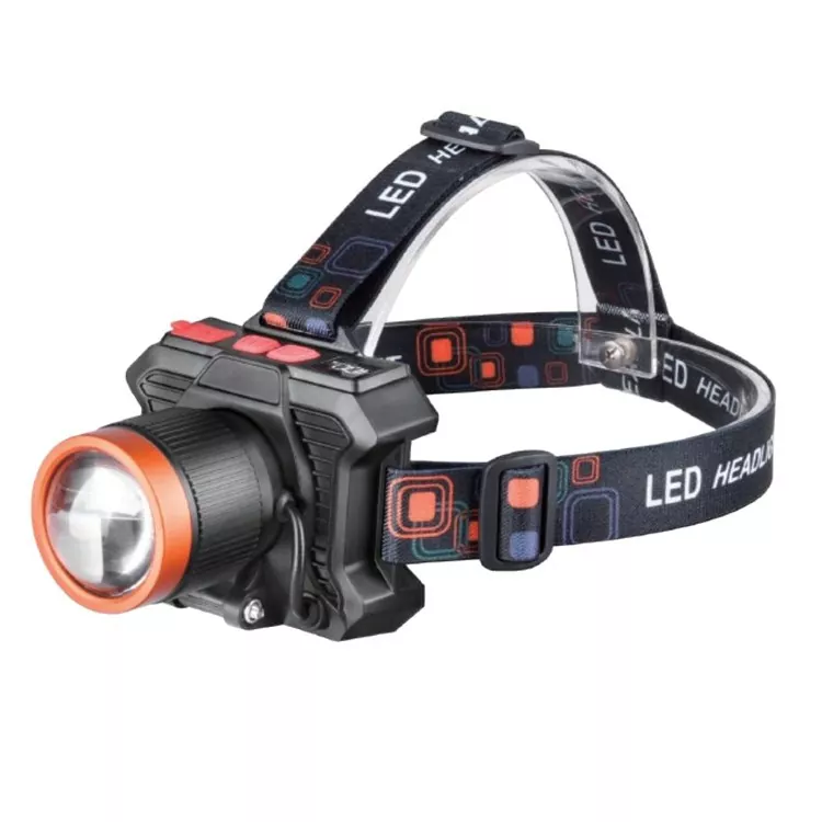 IP46 White Laser 30W headlamp ສໍາລັບກິດຈະກໍາກາງແຈ້ງໃນຕອນກາງຄືນທັງຫມົດ