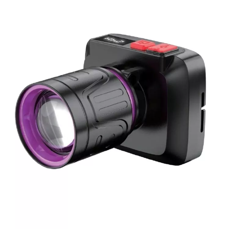 ກັນນ້ໍາສີຂາວເລເຊີ LED headlamp ສໍາລັບການກໍ່ສ້າງແລະການເຮັດວຽກກາງຄືນ
